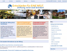 Tablet Screenshot of nord-sued-bruecken.de